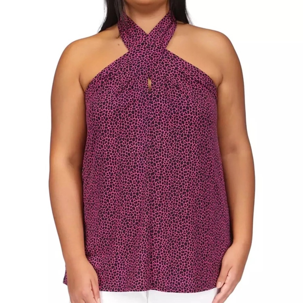 Michael Kors Cerise halter top NWT